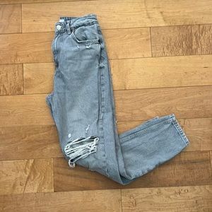 Deconstructed Zara Mom-ish Jeans